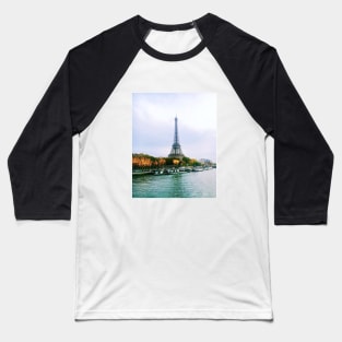 La Tour Eiffel Baseball T-Shirt